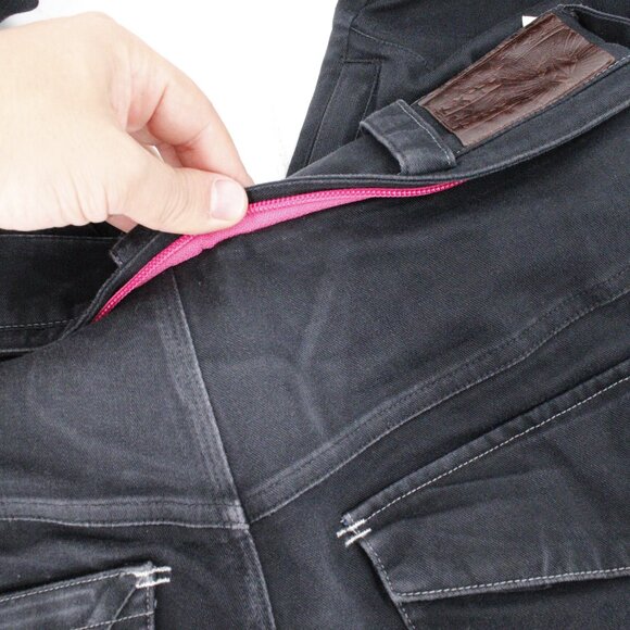 Volcom ski Pants Womens XS Nimbus Let It Storm Ski Snowboarding Low Rise jeans - Picture 9 of 16